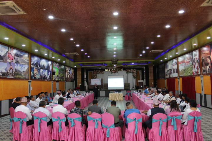 Coordinating Meeting and Interaction Program with Stakeholders in Bardibas, Mahottari